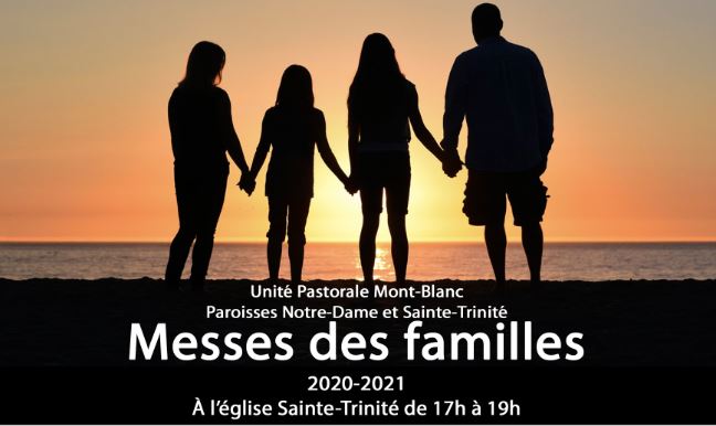 ANNULÉ EN PRÉSENTIEL – Messes des familles 2020-2021