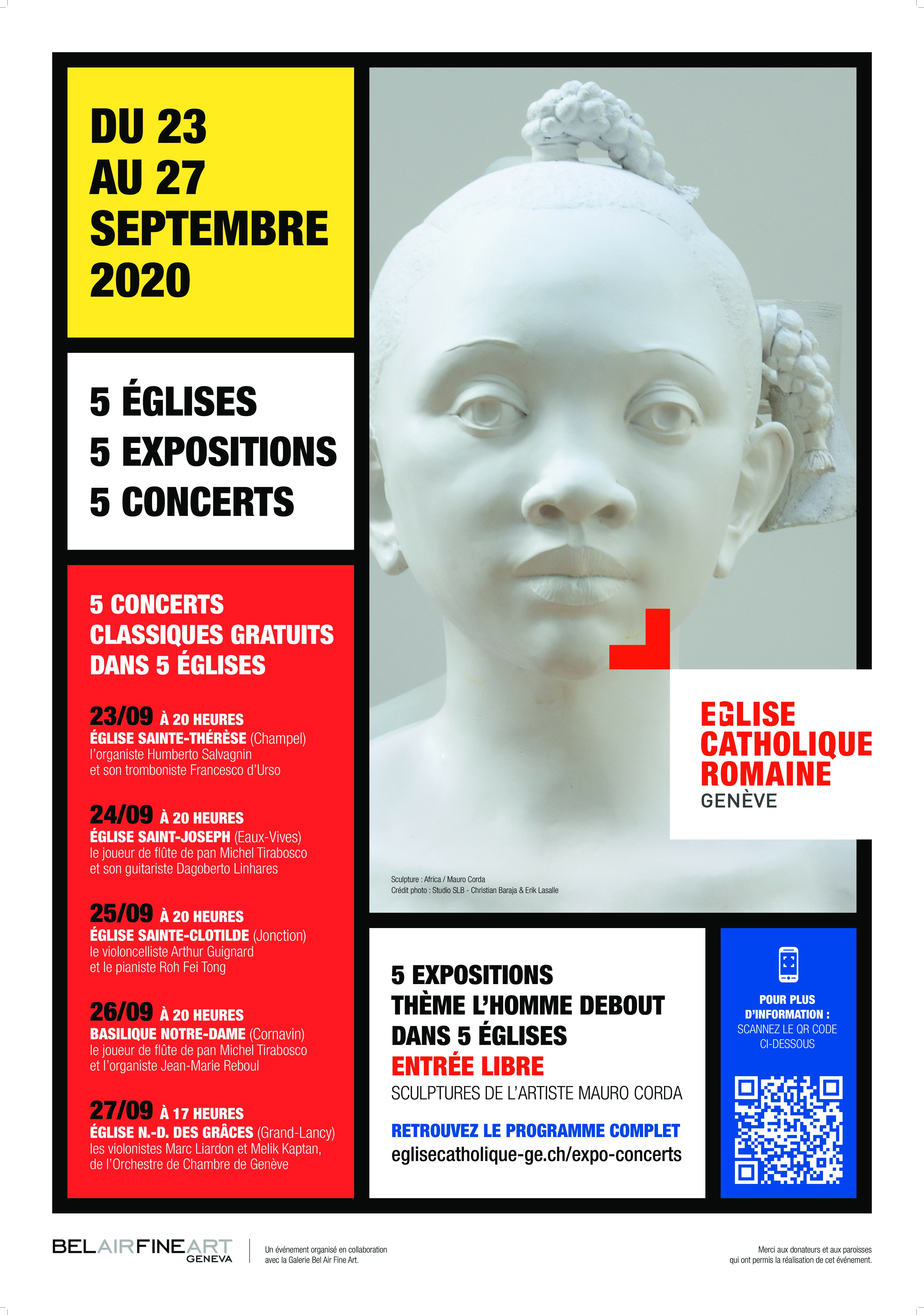 ART ET SPIRITUALITÉ “l’Homme debout” du 23 au 27 septembre 2020