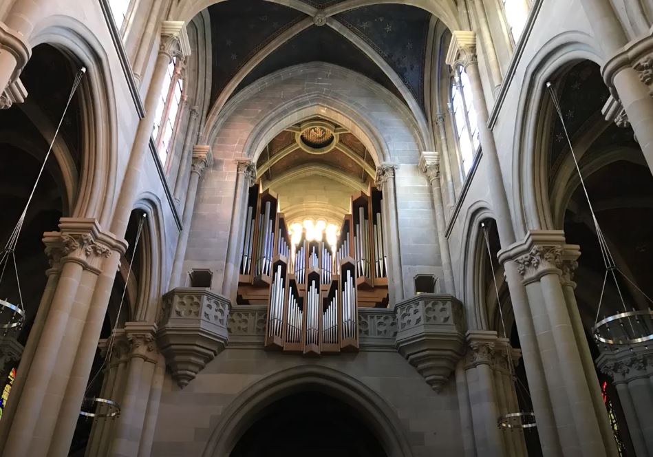 Orgue de la basilique, écoutez le final de la sonate VI (op. 65) de F. Mendelssohn par Federico Terzi