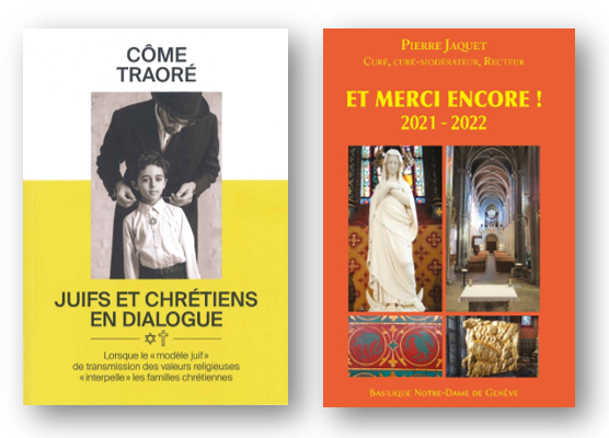 Présentation nouveaux livres abbés Côme Traoré et Pierre Jaquet à la Basilique