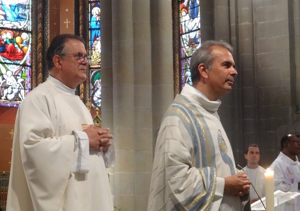 Nomination de deux nouveaux prêtres dans l’Unité Pastorale Mont-Blanc – abbés Pascal Desthieux et Jean-Luc Martin