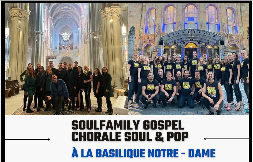 Messe animée par la chorale “Soul Family Gospel” – dimanche 23 avril à 11h30