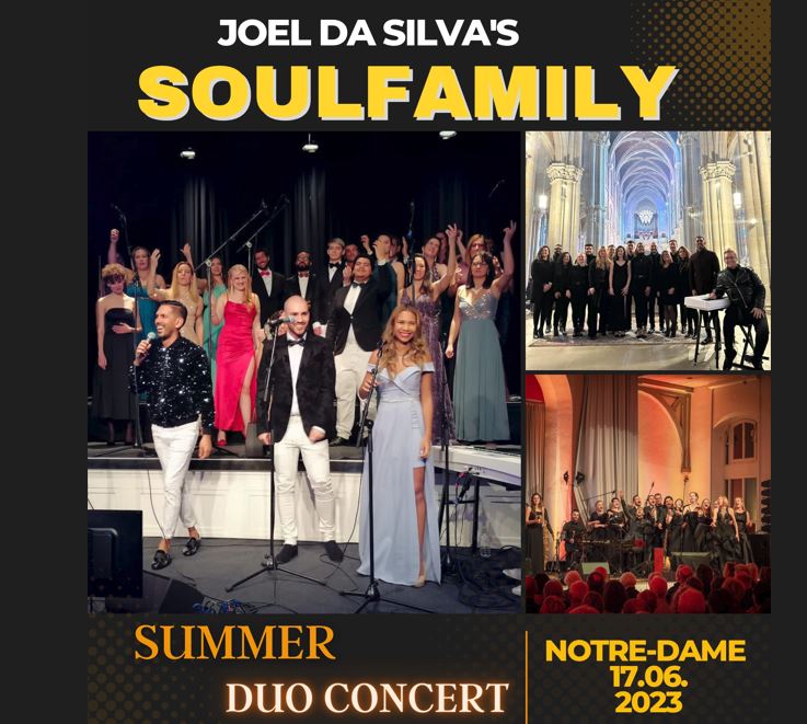 Concert d’été des chorales gospel “SOULFAMILY” de Genève et Allemagne – Samedi 17 juin à 20h00