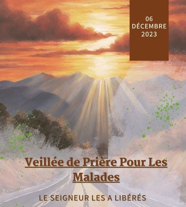 Veillée de prière pour les malades – mercredi 6 décembre 19h15-20h30